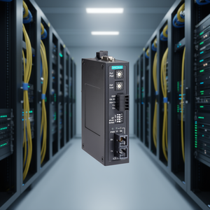 Convertisseur de média fibre optique Moxa ICF-1150-M-SC-T, Ethernet industriel, connecteur SC, port RJ45, alimentation DC 5V - Product Image 3