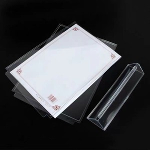 Double-Sided T Shape <strong>Acrylic</strong> Sign Holder Plastic <strong>Display</strong> <strong>Stand</strong> <strong>for</strong> Advertising Board <strong>Menu</strong> Card Note Paper Photo Poster Frame - Product Image 6