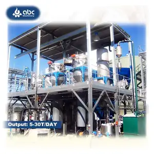 Small Scale Edible Sunflower Mini Soybean Palm Kernel Oil Refining Machine For Processing Crude Cooking Vegetable,Coconut,Fish