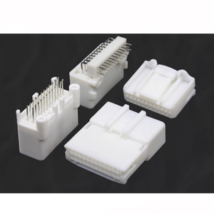 Connecteur radio pour câble de circuit imprimé automobile 24 broches vers connecteur de carte, 1318853-1 DJ7246S-0.7-10AW, adaptateur blanc, connecteur automobile - Product Image 5