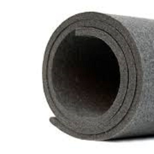 Dày màu xám cứng len cảm thấy - Product Image 1