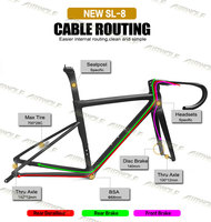 Frein à disque de cadre de vélo de route en fibre de carbone chinois 2024 Offre Spéciale