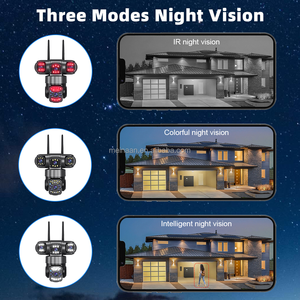 <span class=keywords><strong>Camera</strong></span> <span class=keywords><strong>IP</strong></span> PTZ không dây 4G WiFi trong nhà ngoài trời 6MP 3K 3 ống kính V380 Pro CCTV, hỗ trợ thẻ SIM 4G - Product Image 5