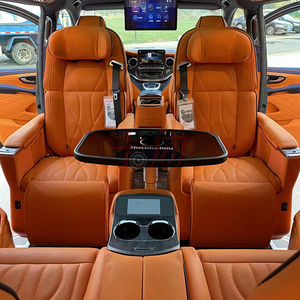 ใช้ได้กับ Benzz Vito w447 v260 รถยนต์เพื่อการพาณิชย์ 7 ที่นั่งบนโต๊ะสากล GM8 ด้านหลังสามแถวการปรับเปลี่ยนตาราง - Product Image 2