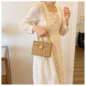 Nouveau Sac à Bandoulière Bohème en Paille Tressée à la Main pour Femme 2026 - Product Image 4