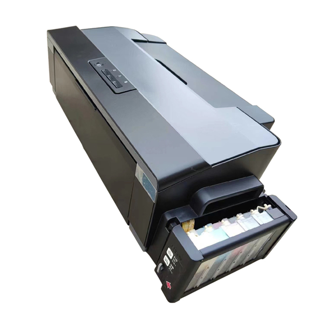 L1300 4 Color A3 Photo Printer Machine Original 90% New for Epson EcoTank L1300 Sublimation Ink With CISS Ink