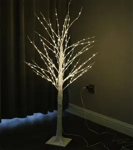 Лидер продаж, модное декоративное дерево из медной проволоки lite 4 фута с теплым белым светом, 210