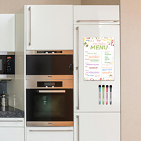 Planificateur décoratif personnalisable, amovible et réutilisable UCI Uni-Felt, flexible et interactif, pour la planification hebdomadaire et mensuelle, liste de courses, art mural pour la maison