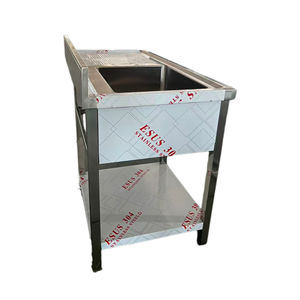 VICTORY Évier de cuisine en acier inoxydable Évier de bassin en inox 201 Équipement de restauration pour autres fournitures d'hôtels et de restaurants de laboratoire - Product Image 1