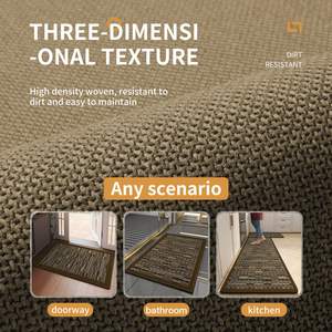 Tapete de Cocina Rectangular a Rayas Antideslizante de Fibra de Poliéster para Restaurante - Product Image 2