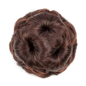 <span class=keywords><strong>Blonde</strong></span> Noir Couleur Cheveux <span class=keywords><strong>Chignon</strong></span> Pièces En Plastique Titulaire Mode Cheveux Avec Clips <span class=keywords><strong>Chignon</strong></span> Messy Bun Extensions De Cheveux - Product Image 4