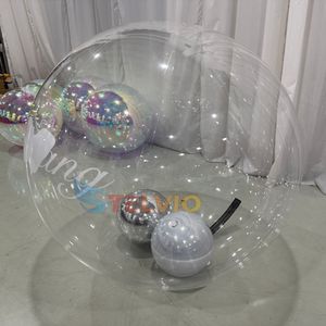 Promosi penjualan balon tiup luar ruangan dekorasi balon tiup transparan iklan raksasa kustom - Product Image 4