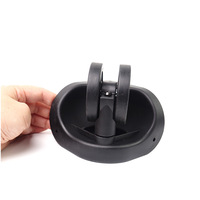 Roues de remplacement pour valise 65 mm avec roulement à billes et boîtier de roue pour réparer les roues de valise