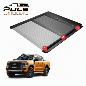 PULS 4x4 Afsluitbare 2024 <span class=keywords><strong>Ford</strong></span> <span class=keywords><strong>Ranger</strong></span> Rolhoes Handmatige Tonneau Cover Ute Cover voor <span class=keywords><strong>Ford</strong></span> <span class=keywords><strong>Ranger</strong></span> - Product Image 1