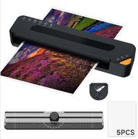 Nouvelle conception d'usine : Laminatrice FNL013 à préchauffage rapide, machine à plastifier à froid et à chaud pour formats de papier A3/A4/A5/A6