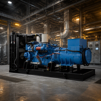 Groupe électrogène diesel MTU 18V2000G26F de 800 kW 1000 kVA, puissance de secours robuste pour l'industrie minière et les centres de données