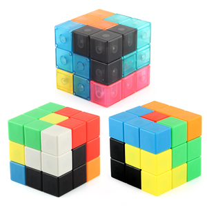 <span class=keywords><strong>Cubo</strong></span> mágico magnético, bloques de construcción, juguete educativo DIY, juguetes de aprendizaje de plástico, <span class=keywords><strong>cubo</strong></span> con tarjeta - Product Image 6