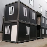 Maison conteneur préfabriquée démontable 10ft 20ft 40ft – Bureau de chantier modulaire portable – Habitation préfabriquée