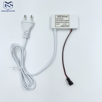 Interrupteur tactile intelligent pour miroir LED 12V DC haute sensibilité, capteur de couleur unique ou tricolore pour miroir de coiffeuse ou d'hôtel