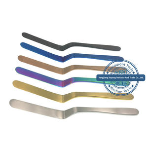 Espátula de Acero Inoxidable para Decoración de Pastelería, Cuchillo de Mantequilla Flexible para Decoración de Pastelería, Color Colorido, 2 Unidades, 2 Unidades, 2 Unidades - Product Image 3
