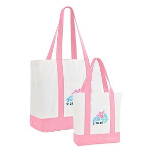 Custom logo Canvas Tote Bag, Daily Use Eco Friendly, Colorful Cotton Market Bag, Durable Shopping Canvas Bag with Wide Handle - Product Image 3
