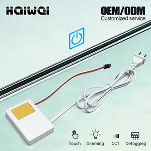 OEM/ODM 1A/12W 내장 LED 드라이버 미러 센서 스위치 12V LED 미러 조명 무단계 터치 디밍 CCT - Product Image 1