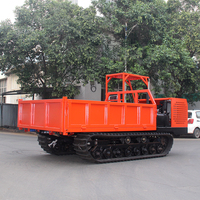 Gasbetrieb ener selbst laden der Diesel kipper Cingolato 5 Tonnen hydraulischer Mini-Benzin-Raupen kipper mit niedrigem Preis