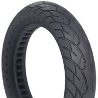 Pneus de trottinette électrique Nedong 12 pouces 12x2.5 en caoutchouc LC massif alvéolé sans chambre à air certifiés ROHS, nouvelle série légère et élastique