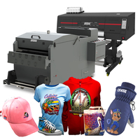 Impresora DTF de 60Cm para camisetas, máquina de impresión de tela con transferencia térmica, película de mascotas, agitador de tinta blanca, plóter DTF