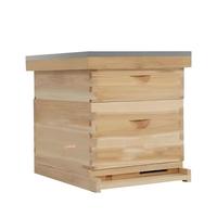 Neuer ZHILI BEE Imkerei-Bienenstock – 10er-Set, 8-Waben, unmontiert, Fichtenholz, Langstroth-Bienenstock für Honigbienen, Imkereibedarf