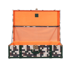 Valises de voyage de luxe personnalisées avec logo couleur, intérieur en fausse fourrure, fonction antivol, directement de l'usine - Product Image 1