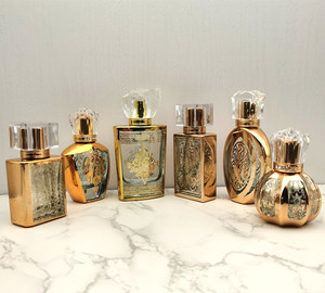 Parfum Emas OEM ODM Botol Kaca Botol Kaca Kosong Parfum Semprot Alat Penyemprot Botol Parfum Kaca - Product Image 6