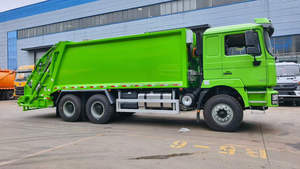 Camión Compactador de Basura Shacman F3000 6x4 de Servicio Pesado para Exportación, Camión Recolector de Residuos con Carga Trasera para Saneamiento Ambiental Urbano - Product Image 5