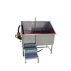 Fregadero de baño de alta calidad para mascotas, con puerta móvil y soplador, para perros, bañera de animales - Product Image 1