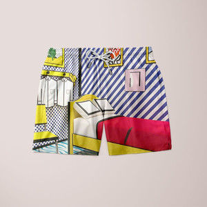 กางเกงขาสั้นลายป๊อปอาร์ตของฉัน - Product Image 1