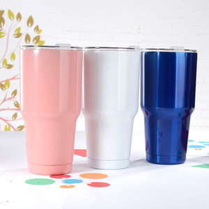 Vaso de 30oz tazas taza de acero inoxidable para vehículo regular aislado termo taza de cerveza - Product Image 2