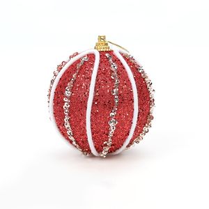 <span class=keywords><strong>2024</strong></span> boule de verre personnalisable arbre de <span class=keywords><strong>noël</strong></span> paillettes ornements maison boutique décoration pour la saison des fêtes - Product Image 1