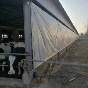<span class=keywords><strong>Serre</strong></span> agricole rideau de volaille 150gsm tissé poly bâche - Product Image 3