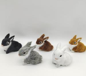 Conejo de Peluche Personalizado para Regalo de Pascua, Muñeco de Conejo Realista, Animal de Peluche Creativo, Decoración de Escritorio, Regalo, Decoración Festiva - Product Image 2