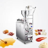 Machine d'emballage automatique pour sachets de liquides, pâtes et sauces avec imprimante de date pour sacs en plastique et petits sachets alimentaires