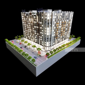 Mô hình kiến trúc biệt thự tùy chỉnh mô hình quy mô mô mô hình bất động sản thiết kế mô hình nhà ở và sản xuất dịch vụ một cửa - Product Image 3