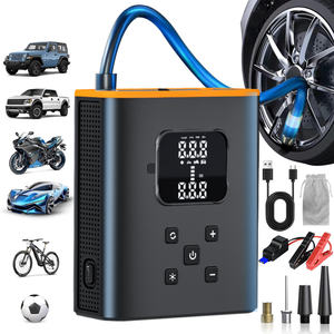 Arrancador de Baterías de Coche de 12V con Bomba de Aire Digital, Medidor de Presión de Neumáticos para Autos y Bicicletas, Certificación CE/FCC/ROHS - Product Image 1