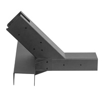 Support de hamac robuste en métal et acier pour poteaux en bois – Kit de support de hamac durable