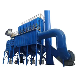 Pulse bag filter to recover dry materials Environmental protection filter soot Pulse bag filter customization