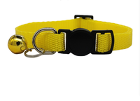 Accessoires de collier de chat de sécurité en nylon bon marché Boucle de sécurité tressée Collier de chat détachable Collier de chat personnalisé