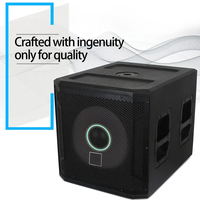 STX815S Haut-parleur de caisson de basses extérieur portable de haute qualité à corps métallique de 15 pouces 500W avec son puissant