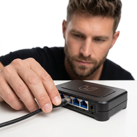 Switch Gigabit Ethernet de 5 Puertos S805, 100/1000Mbps, RJ45, Divisor de Red LAN, Plug and Play, para Hogar, Seguridad y Oficina