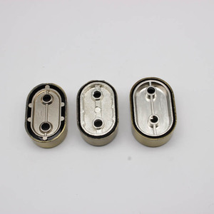 Qingguyi Tongzuo Zinc Alloy <b>Wardrobe</b> Rod Bracket Wall Mount Flat Style Clothes Rail Support <b>Hardware</b> - Product Image 2