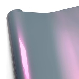 Película Eléctrica para Autos y Motos, PVC, Color Ceniza Volcánica de Ensueño, Cambia de Tono, Gris Encantador, Púrpura - Product Image 1