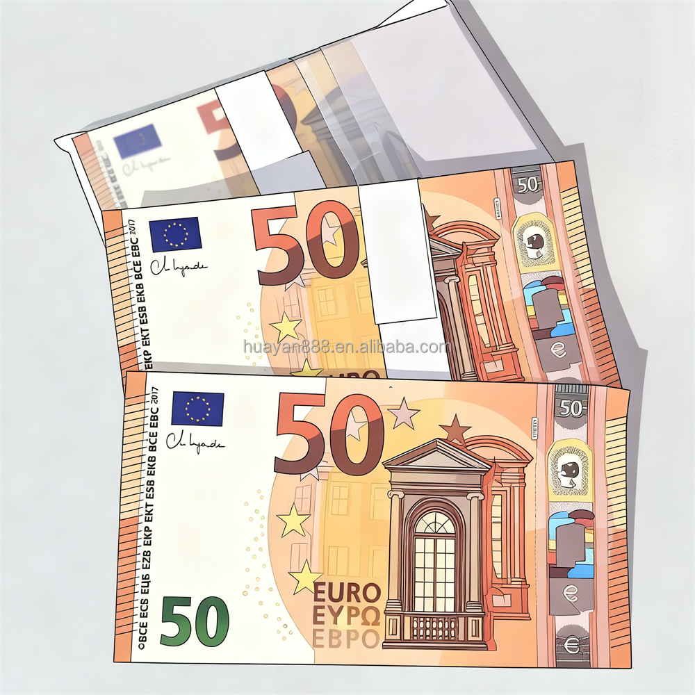 Papier multicolore 50 euros-1 paquet = 100 pièces